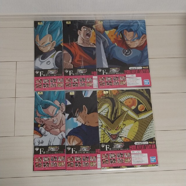 ドラゴンボール 一番くじ クリアファイル エンタメ/ホビーのアニメグッズ(クリアファイル)の商品写真