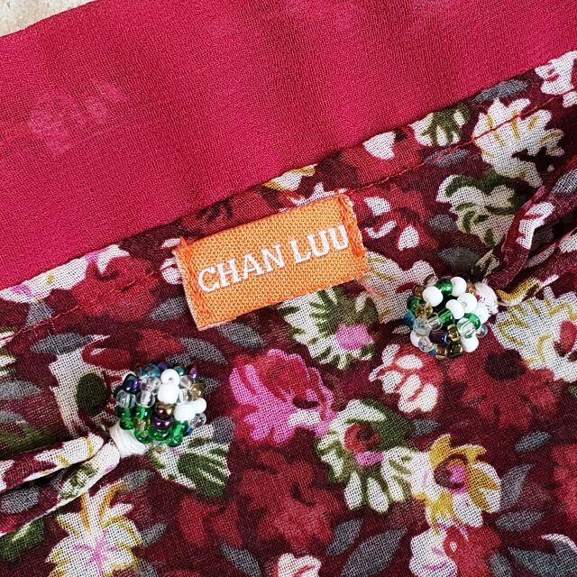 チャンルー CHAN LUU ラップブレスレット 4連 ブラウン アクセサリー