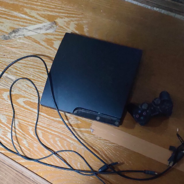 PlayStation3(プレイステーション3)のPS3 ブラック　CECH-2100A エンタメ/ホビーのゲームソフト/ゲーム機本体(家庭用ゲーム機本体)の商品写真