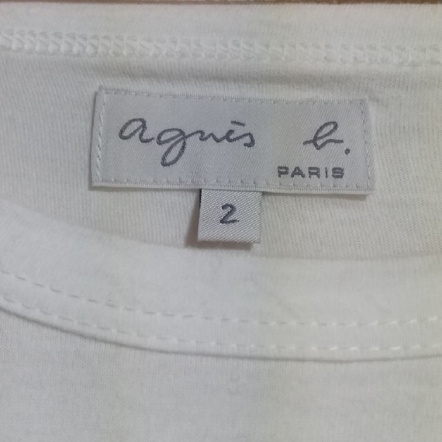 agnes b.(アニエスベー)の『agnes b.』ロゴTシャツ レディースのトップス(Tシャツ(半袖/袖なし))の商品写真