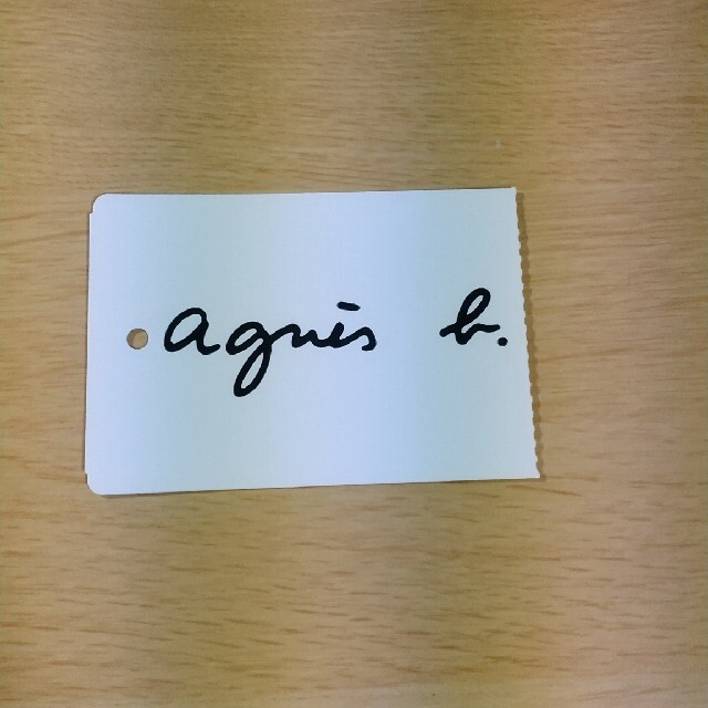 agnes b.(アニエスベー)の『agnes b.』ロゴTシャツ レディースのトップス(Tシャツ(半袖/袖なし))の商品写真