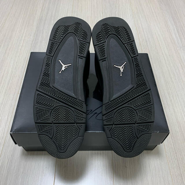 NIKE(ナイキ)のNIKE AIR JORDAN 4 Black Cat(2020) メンズの靴/シューズ(スニーカー)の商品写真