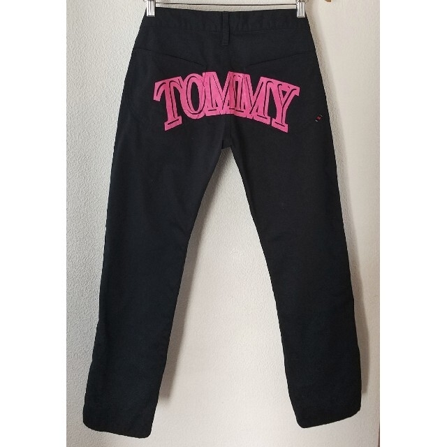TOMMY(トミー)の専用/トミー【TOMMY】コットンパンツ チノパン ロゴバックプリント M メンズのパンツ(チノパン)の商品写真