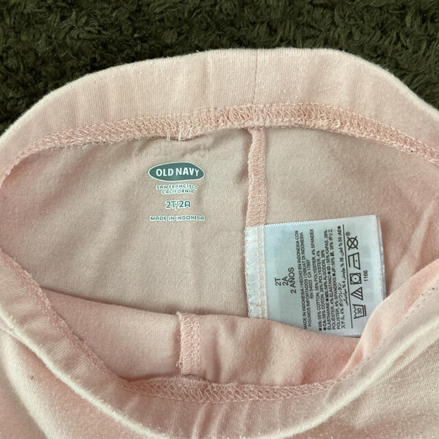 Old Navy(オールドネイビー)のレギンス パンツ2点セット★オールドネイビー★size2T.3T キッズ/ベビー/マタニティのキッズ服女の子用(90cm~)(パンツ/スパッツ)の商品写真