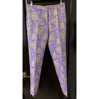 未使用タグ付き!dries van noten ジャガードパンツ