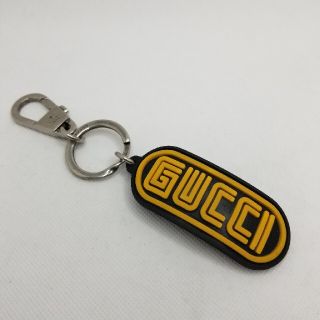 グッチ(Gucci)の【GUCCI】グッチ　セガ　フォント　ラバーキーホルダー(キーホルダー)