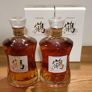 ニッカウイスキー(ニッカウヰスキー)のニッカウヰスキー 鶴 700ml  ２本セット余市蒸溜所限定品(ウイスキー)