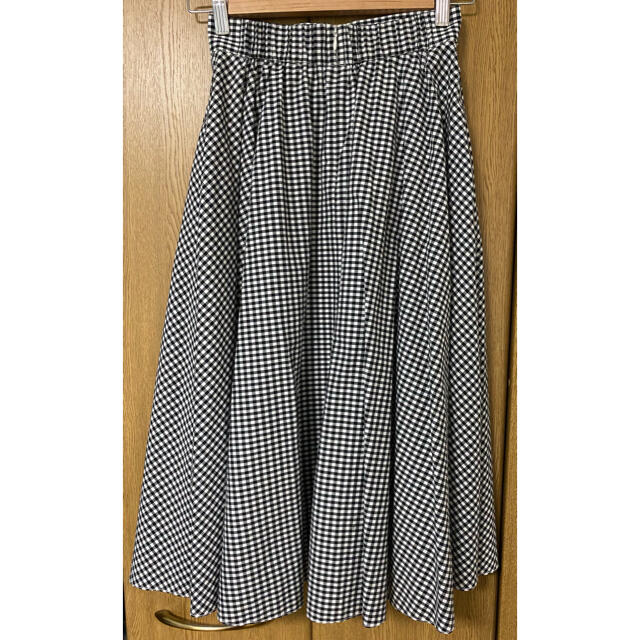 UNIQLO(ユニクロ)のギンガムチェックフレアスカート レディースのスカート(ロングスカート)の商品写真