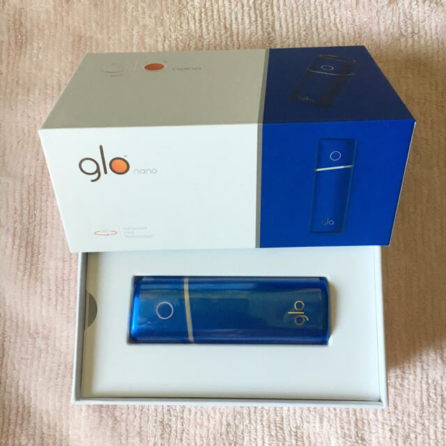 glo(グロー)の＜新品＞ glo nano ブルー　箱無し グローナノ　未使用 メンズのファッション小物(タバコグッズ)の商品写真