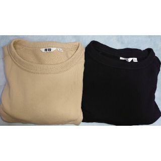 ユニクロ(UNIQLO)のUNIQLO  u ワイドフィットスウェットシャツ(スウェット)