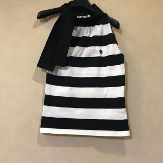 マリークワント(MARY QUANT)のMARY QUANT★ カットソー★ ストライプ(カットソー(半袖/袖なし))