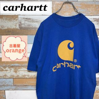 カーハート(carhartt)の【人気】carhartt カーハート　Tシャツ　デカロゴ　半袖　トップス(Tシャツ/カットソー(半袖/袖なし))