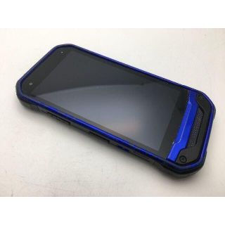 キョウセラ(京セラ)のSIMフリー中古au TORQUE G03 KYV41ブルー498(スマートフォン本体)