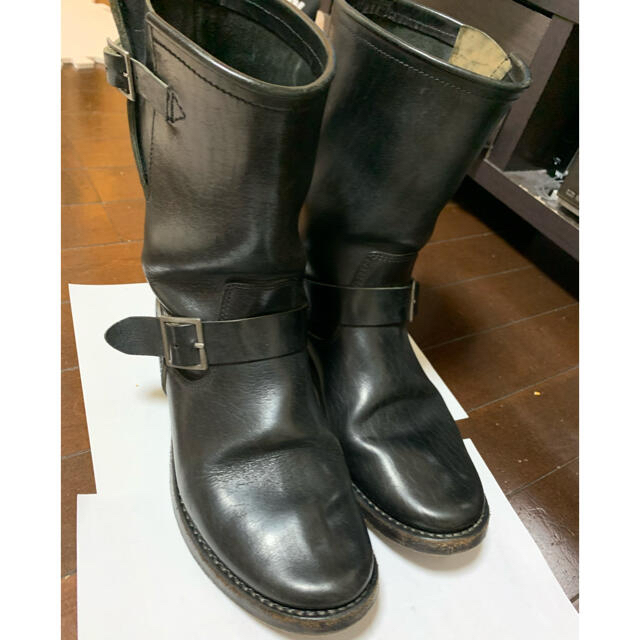ファーイースタン　ホースハイド　エンジニアブーツ　馬革　7ハーフ　clinch メンズの靴/シューズ(ブーツ)の商品写真