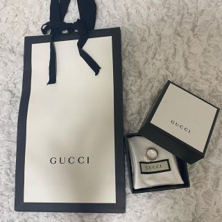 グッチ(Gucci)の【激安美品】GUCCI グッチゴースト　シルバー リング　8号(リング(指輪))