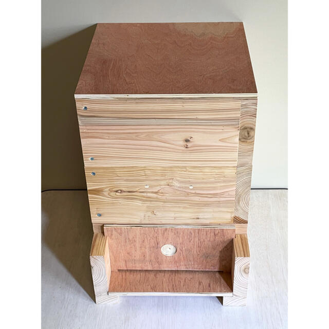 日本蜜蜂重箱式巣箱ハニーズハウス2021年モデル！送料無料！