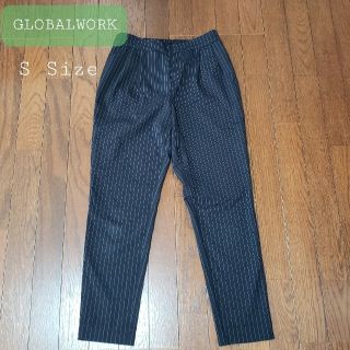 グローバルワーク(GLOBAL WORK)の☆　グローバルワーク　GLOBALWORK　パンツ　テーパード　ストライプ　☆(カジュアルパンツ)