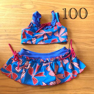 かわいい♪リボン★ビキニ【100】(水着)