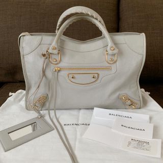 バレンシアガ(Balenciaga)の【最終値下げ】BALENCIAGA クラシックメタリックエッジシティ(ハンドバッグ)