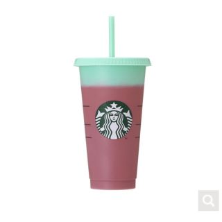 スターバックスコーヒー(Starbucks Coffee)のスターバックス　タンブラー リユーザブルカップ カラーチェンジ(グラス/カップ)