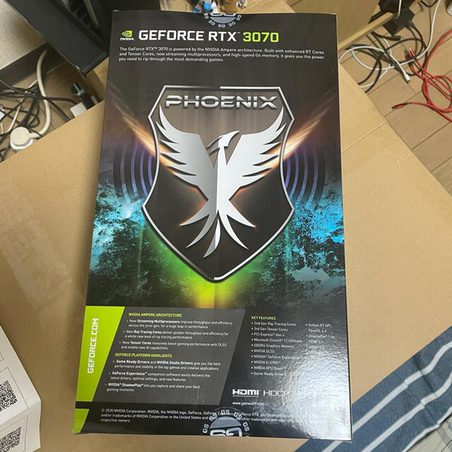 PC/タブレットGainward グラフィックボード RTX3070 PHOENIX 8G