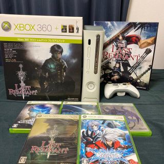 エックスボックス360(Xbox360)のXbox360 本体　ソフト５本セット(家庭用ゲーム機本体)