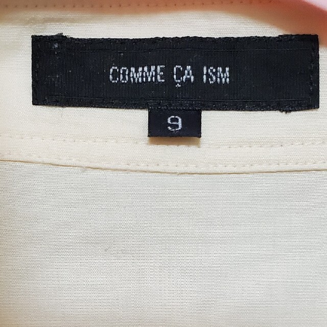 COMME CA ISM(コムサイズム)のコムサ綿100ブラウス レディースのトップス(シャツ/ブラウス(長袖/七分))の商品写真