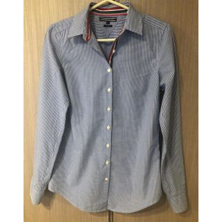 トミーヒルフィガー(TOMMY HILFIGER)の【値下げ！】トミーフィルフィガー　長袖デザインシャツ(シャツ/ブラウス(長袖/七分))