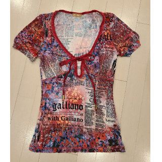 ガリアーノ(GALLIANO)のガリアーノ★galliano★半袖トップス★xxs(Tシャツ(半袖/袖なし))