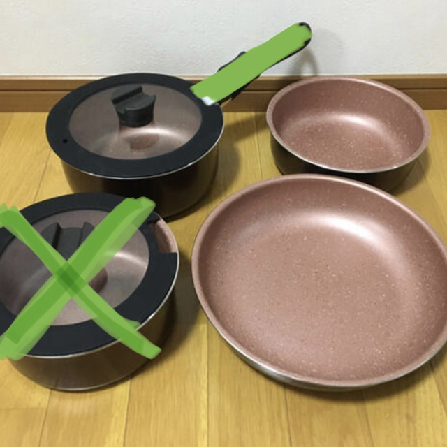 ミルキー様専門出品 インテリア/住まい/日用品のキッチン/食器(鍋/フライパン)の商品写真