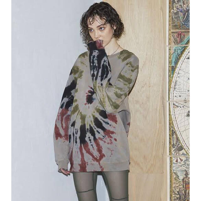 ALEXIA STAM(アリシアスタン)の【m様専用】Juemi Tie Dyed Pigment Sweat レディースのトップス(トレーナー/スウェット)の商品写真