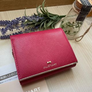 ジルスチュアート(JILLSTUART)のジルスチュアート★春ピンク♪プリズム折財布新品★格安(財布)