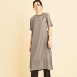 ビューティアンドユースユナイテッドアローズ シフォンワンピース