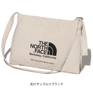 ザノースフェイス(THE NORTH FACE)の新品　ノースフェイス　ミュゼットバッグ  サコッシュ　ブラック(ショルダーバッグ)