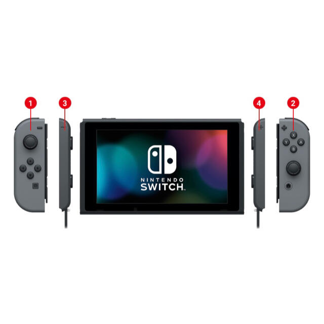 新品】任天堂スイッチ Nintendo Switch 本体 グレー-