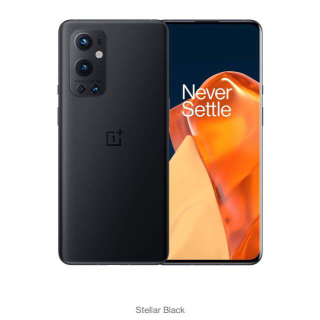 最高 OnePlus 9Pro SIMフリー ブラック色 Black12+256 スマートフォン ...