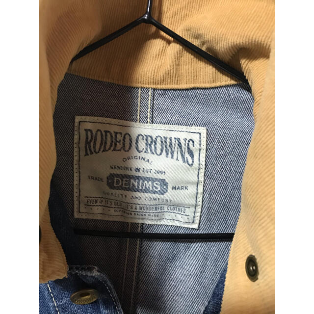 RODEO CROWNS(ロデオクラウンズ)のrodeoデニムジャケット レディースのジャケット/アウター(Gジャン/デニムジャケット)の商品写真