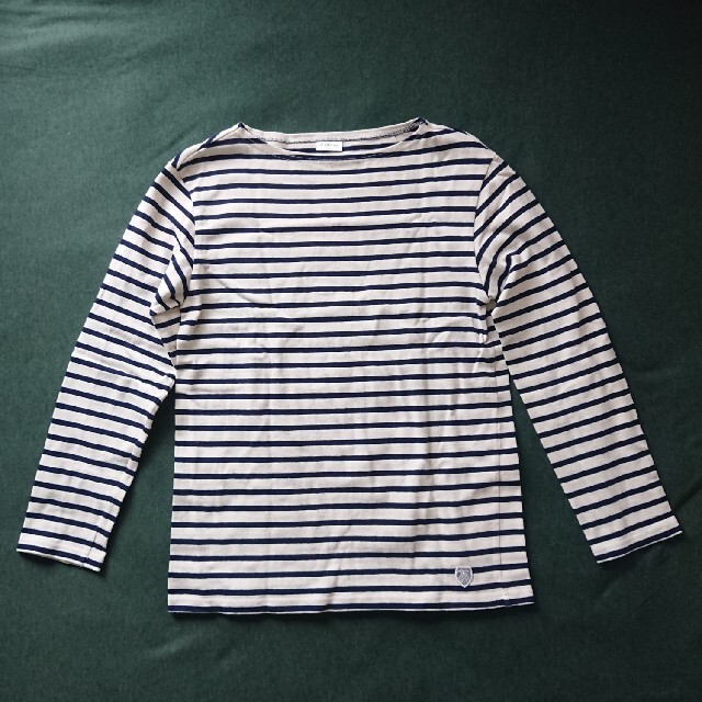 ORCIVAL(オーシバル)のオーシバル ボーダーカットソー ボートネック メンズのトップス(Tシャツ/カットソー(七分/長袖))の商品写真