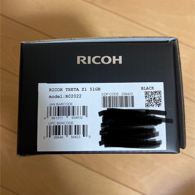 RICOH(リコー)の新品　THETA Z1 51GB スマホ/家電/カメラのカメラ(コンパクトデジタルカメラ)の商品写真