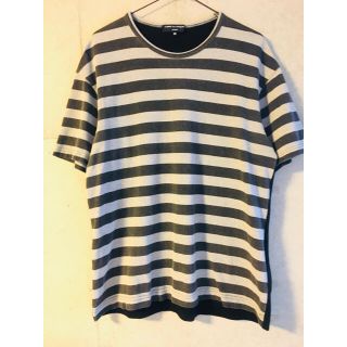 コムデギャルソン(COMME des GARCONS)の【★Mサイズ】コムデギャルソンオム ドッキング ボーダー バイカラー Tシャツ(Tシャツ/カットソー(半袖/袖なし))