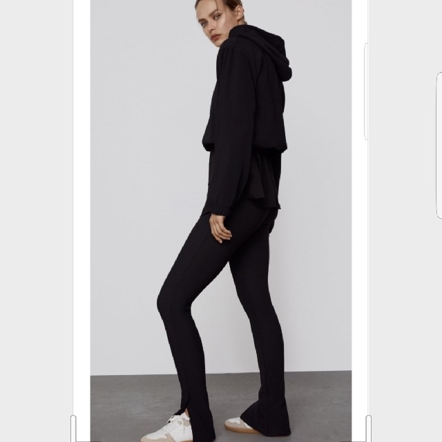 ZARA(ザラ)の【ZARA】オットマンレギンス S レディースのレッグウェア(レギンス/スパッツ)の商品写真