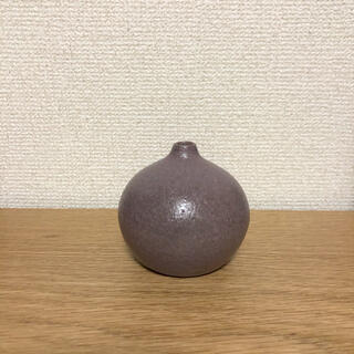 AKANE POTTERY  花器 紫 陶器(花瓶)