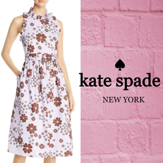 ケイトスペードニューヨーク(kate spade new york)の★SALE☆【kate spade new york】フローラルフリルミディドレ(ロングワンピース/マキシワンピース)