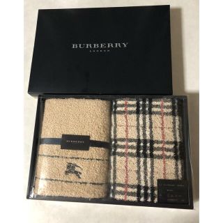 バーバリー(BURBERRY)の新品　バーバリー   フェイスタオル２枚セット　ノバチェック 他(タオル/バス用品)