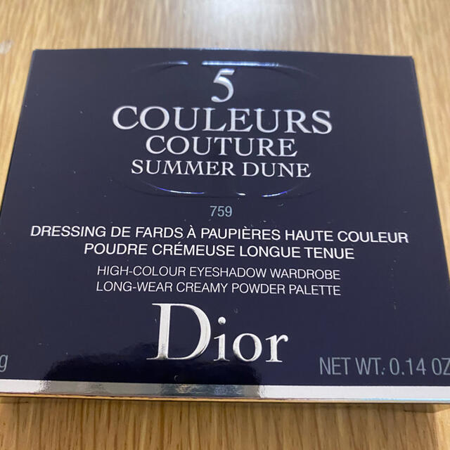 Dior(ディオール)のDior サンククルールクチュール　759 DUNE コスメ/美容のベースメイク/化粧品(アイシャドウ)の商品写真