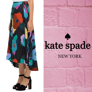 ケイトスペードニューヨーク(kate spade new york)の★SALE☆【kate spade new york】フローラルハイロースカート(ロングスカート)