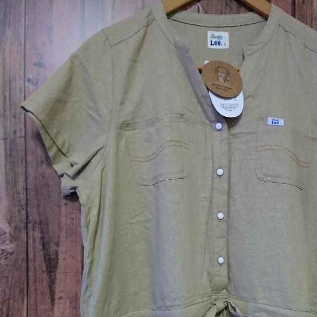 Buddy Lee(バディーリー)の新品☆Buddy Lee マタニティ ワンピース 授乳服 Lサイズ キッズ/ベビー/マタニティのマタニティ(マタニティワンピース)の商品写真