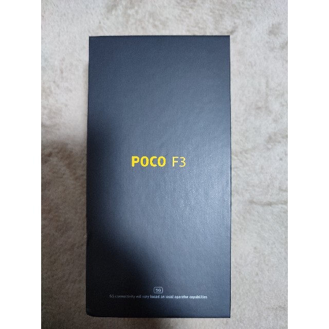 Xiaomi Poco F3 grobal版 6GB 128GBスマートフォン/携帯電話