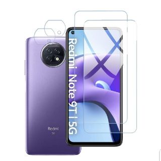 【2枚入】For Xiaomi Redmi Note 9T 5G フィルム(保護フィルム)