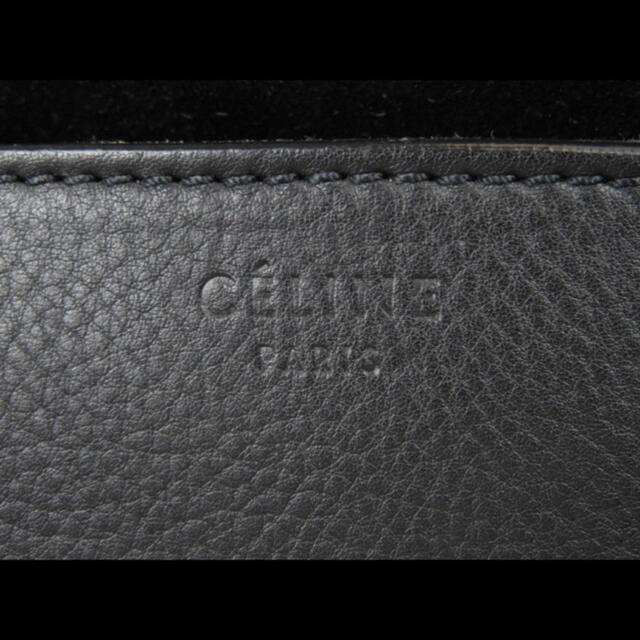 CEFINE(セフィーヌ)のCELINE ラゲージ正規品 セリーヌ ファントム 黒 トートバッグ 美品 廃盤 レディースのバッグ(ハンドバッグ)の商品写真